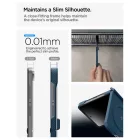 Samsung Galaxy Z Flip 8 Tok - Spigen AirSkin Aramid MagFit MagSafe - Kék
