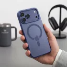 iPhone 17 Pro / 18 Pro Tok - Tech-Protect MagZero MagSafe - Áttetsző-Kék