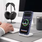 iPhone 17 Pro / 18 Pro Tok - Tech-Protect MagZero MagSafe - Áttetsző-Kék