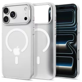   iPhone 17 Pro / 18 Pro Tok - Tech-Protect MagZero MagSafe - Áttetsző-Fehér