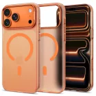 iPhone 17 Pro Max / 18 Pro Max Tok - Tech-Protect MagZero MagSafe - Áttetsző-Narancs