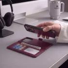 iPhone 17 Pro Max / 18 Pro Max Tok - Tech-Protect Wallet MagSafe - Bordó