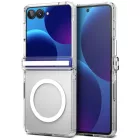 Samsung Galaxy Z Flip 8 Tok - Ringke Fusion Flap Magnetic MagSafe - Átlátszó