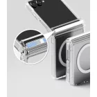 Samsung Galaxy Z Flip 8 Tok - Ringke Fusion Flap Magnetic MagSafe - Átlátszó