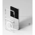 Samsung Galaxy Z Flip 8 Tok - Ringke Fusion Flap Magnetic MagSafe - Átlátszó