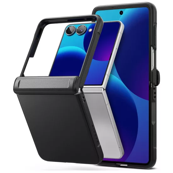 Samsung Galaxy Z Flip 8 Tok - Ringke Onyx Flap - Fekete