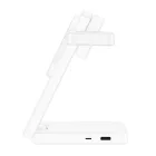 Tech-Protect A56 3in1 MagSafe 25W QI2.2 Vezeték Nélküli Töltő + C-C Kábel - Fehér