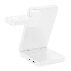 Tech-Protect A56 3in1 MagSafe 25W QI2.2 Vezeték Nélküli Töltő + C-C Kábel - Fehér