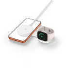Tech-Protect A55 2in1 MagSafe 25W QI2.2 Vezeték Nélküli Töltő + C-C Kábel - Fehér