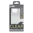 iPhone 18 Pro / 17 Pro Tok - SBS Skinny Cover - Átlátszó