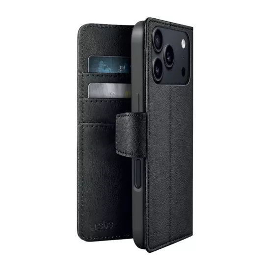 iPhone 18 Pro Tok - SBS Wallet Classic Mag - Fekete