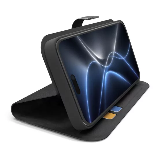 iPhone 18 Pro Tok - SBS Wallet Smart Case - Fekete