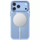iPhone 17 Pro / 18 Pro Tok - Tech-Protect Magmat Magsafe CC - Átlátszó-Világoskék