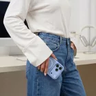 iPhone 17 Pro / 18 Pro Tok - Tech-Protect Magmat Magsafe CC - Átlátszó-Világoskék