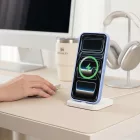 iPhone 17 Pro / 18 Pro Tok - Tech-Protect Magmat Magsafe CC - Átlátszó-Világoskék