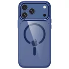iPhone 17 Pro Max / 18 Pro Max Tok - Tech-Protect Magmat MagSafe CC - Átlátszó-Kék