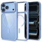 iPhone 17 Pro Max / 18 Pro Max Tok - Tech-Protect Magmat Magsafe CC - Átlátszó-Világoskék