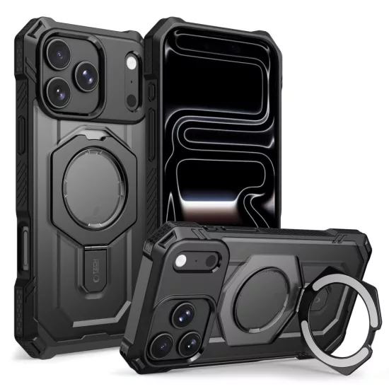 iPhone 17 Pro / 18 Pro Tok - Tech-Protect MagForce MagSafe - Fekete
