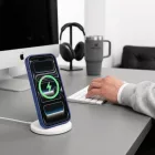 iPhone 17 Pro / 18 Pro Telefon tok - Tech-Protect Magmat MagSafe CC - Átlátszó-Sötétkék