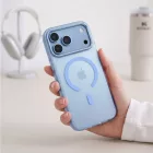 iPhone 17 Pro Max / 18 Pro Max Tok - Tech-Protect MagZero MagSafe - Matt Világoskék