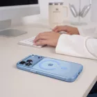 iPhone 17 Pro Max / 18 Pro Max Tok - Tech-Protect MagZero MagSafe - Matt Világoskék