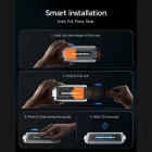 Samsung Galaxy Z Fold 7 / 8 Ultra Kijelzővédő Üvegfólia - Spigen Glas.tR EZ Fit Pro HD Privacy x 2 db