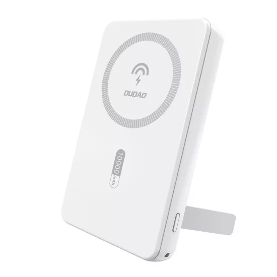 Dudao K14S+ Power Bank 10000mAh 22.5W - A + C + MagSafe - Fehér