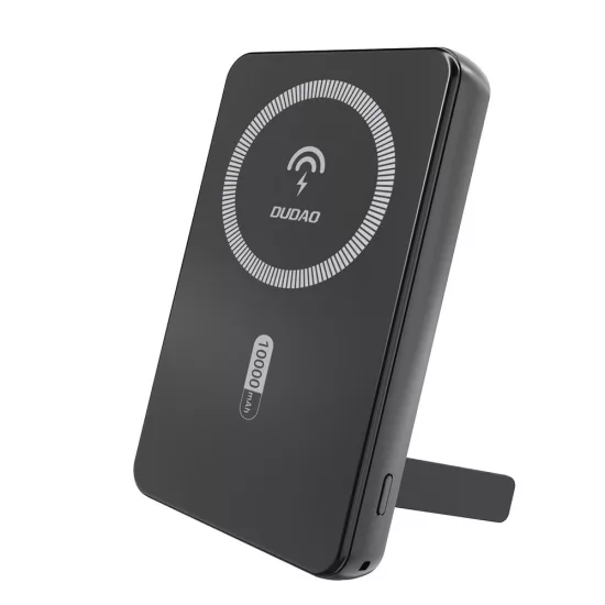 Dudao K14S+ Power Bank 10000mAh 22.5W - A + C + MagSafe - Fekete