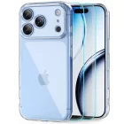 iPhone 18 Pro Max / 17 Pro Max Tok - Tech-Protect FlexAir + 2x Kijelzővédő Üvegfólia - Átlátszó