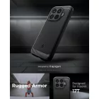 Xiaomi 17T Tok - Spigen Rugged Armor - Fekete