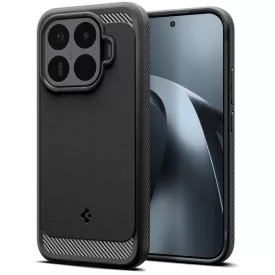 Xiaomi 17T Pro Tok - Spigen Rugged Armor - Fekete