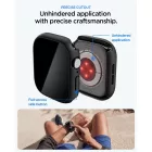 Apple Watch 10 / 11 (46mm) Tok - Spigen Thin Fit 360 - Fekete