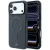 iPhone 18 Pro / 17 Pro Telefon Tok - Mercedes Leather 3D MagSafe - Antracit
