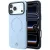 iPhone 18 Pro Max / 17 Pro Max Tok - Mercedes Leather 3D MagSafe - Kék