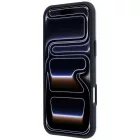 iPhone 18 Pro Max / 17 Pro Max Tok - Mercedes Leather 3D MagSafe - Kék