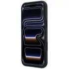iPhone 18 Pro Max / 17 Pro Max Tok - Mercedes Leather Semi Wrap Iconic Line MagSafe - Bordó
