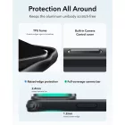 iPhone 18 Pro / 17 Pro Tok - ESR Classic Hybrid Kickstand MagSafe - Átlátszó-Fekete