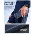 iPhone 18 Pro / 17 Pro Tok - ESR Cyber Tough Kickstand MagSafe - Kék