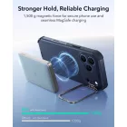 iPhone 18 Pro / 17 Pro Tok - ESR Cyber Tough Kickstand MagSafe - Kék