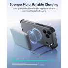 iPhone 18 Pro / 17 Pro Tok - ESR Cyber Tough Kickstand MagSafe - Szürke