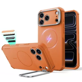   iPhone 18 Pro / 17 Pro Tok - ESR Cyber Tough Kickstand MagSafe - Narancs