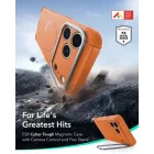 iPhone 18 Pro / 17 Pro Tok - ESR Cyber Tough Kickstand MagSafe - Narancs