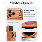 iPhone 18 Pro / 17 Pro Tok - ESR Cyber Tough Kickstand MagSafe - Narancs
