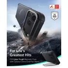 iPhone 18 Pro Max / 17 Pro Max Tok - ESR Cyber Tough Kickstand MagSafe - Fekete