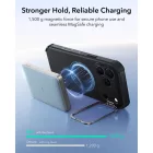 iPhone 18 Pro Max / 17 Pro Max Tok - ESR Cyber Tough Kickstand MagSafe - Fekete