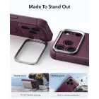 iPhone 18 Pro Max / 17 Pro Max Tok - ESR Cyber Tough Kickstand MagSafe - Bordó