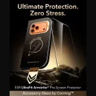 iPhone 18 Pro / 17 Pro Kijelzővédő Üvegfólia - ESR UltraFit Armorite Pro - Fekete