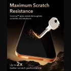 iPhone 18 Pro Max / 17 Pro Max Kijelzővédő Üvegfólia - ESR UltraFit Armorite Pro - Fekete