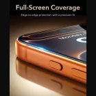 iPhone 18 Pro Max / 17 Pro Max Kijelzővédő Üvegfólia - ESR UltraFit Armorite Pro - Fekete