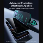 iPhone 18 Pro Max Kijelzővédő Üvegfólia - ESR UltraFit Armorite Privacy x 2 db